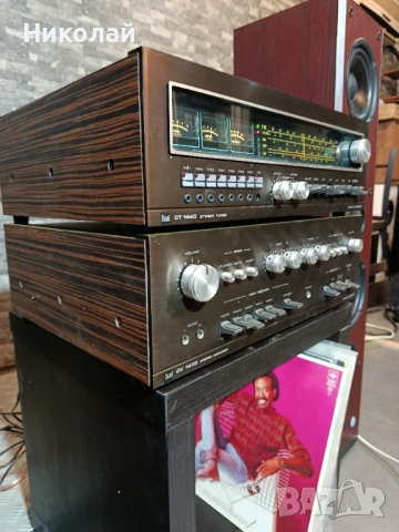 Усилвател, тунер и грамофон DUAL 