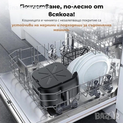 Здравословно пържене с горещ въздух Royalty Line RL-AF-5408, снимка 5 - Уреди за готвене на пара - 53853329