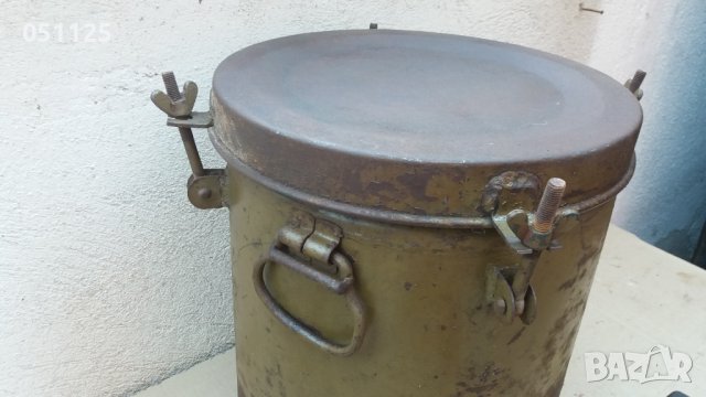 масивен военен гюм, съд , снимка 3 - Антикварни и старинни предмети - 41537232