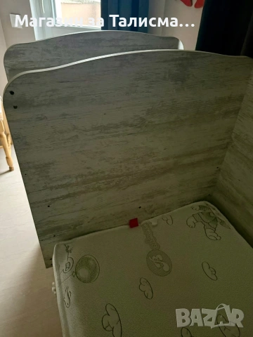 БЕБЕШКО ЛЕГЛО - ЛЮЛКА ТРАНСФОРМИРАЩО СЕ С АСАНСЬОРНА РЕШЕТКА, снимка 5 - Бебешки легла и матраци - 53570117