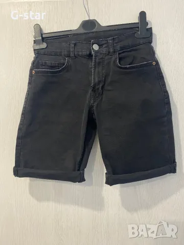 Детски черни бермуди на Zara- нови