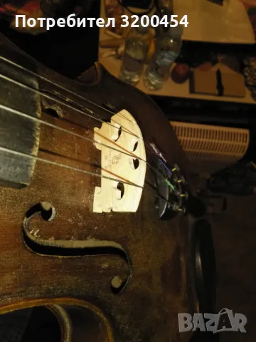 Старинна цигулка с лък, снимка 11 - Други - 41785039