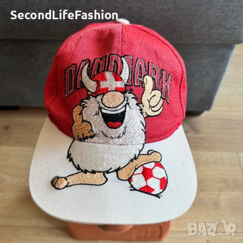 Винтидж шапка с козирка Danmark 