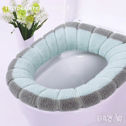 Универсален калъф за капак на тоалетна чиния .Цвета е според наличноста на склада ., снимка 5 - Други стоки за дома - 53144742