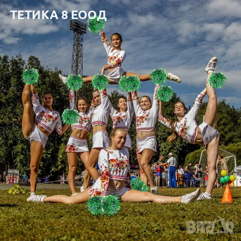 Помпони, комплект 6 броя, снимка 5 - Фен артикули - 50209036