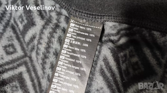 Kari Traa Дамска Поларена Горница Размер S Сива С дълъг Ръкав, снимка 8 - Якета - 52337135