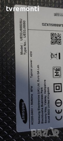 Основна платка - ,BN94-09600M - BN41-02353B​ for, SAMSUNG UE32J5550SU, снимка 8 - Части и Платки - 39120521