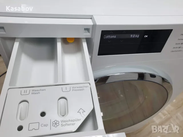 Miele 1600rpm 9кг Wi-Fi TwinDos Пералня Миеле 12м Гаранция, снимка 6 - Перални - 55713291