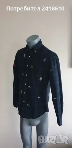 POLO Ralph Lauren Slim Fit Plaid Oxford Cotton Mens Size M ОРИГИНАЛ! Мъжка Риза!, снимка 6 - Ризи - 47894632