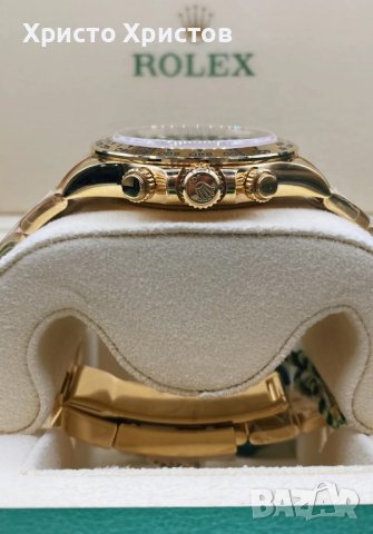 Луксозен мъжки часовник Rolex Daytona Cosmograph John Mayer 18 k Yellow Gold, снимка 6 - Мъжки - 41811031
