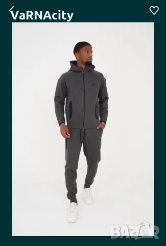 Nike Tech Fleece размер L , снимка 6 - Спортни дрехи, екипи - 48634886