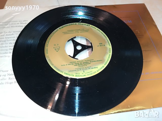 GEORG PHILIPP TELEMANN-ПЛОЧА MADE IN GERMANY 0105231546, снимка 2 - Грамофонни плочи - 40546951