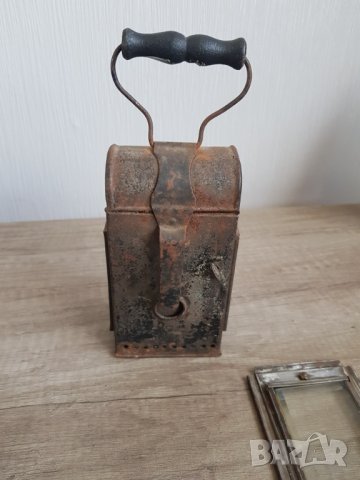 Немска военна окопна лампа WW1, снимка 7 - Антикварни и старинни предмети - 35988581