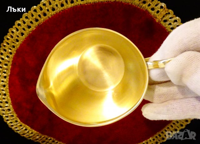 Месингова кана,латиера,каничка. , снимка 8 - Антикварни и старинни предмети - 39553351