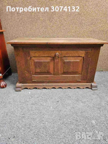 Масивен дъбов шкаф в стил Рустик