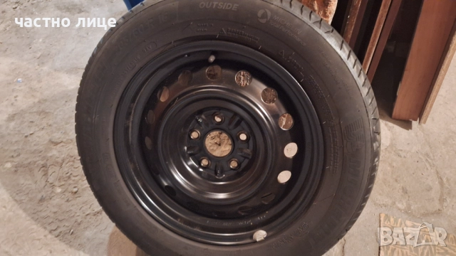 Перфектни гуми Michelin 205/60/16 с железни джанти 16" Toyota Avensis