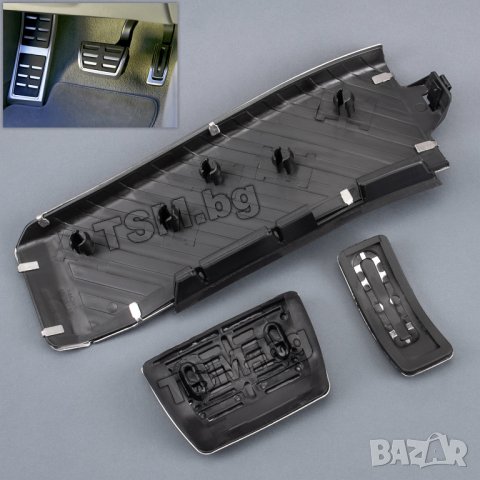 СПОРТНИ МЕТАЛНИ ТУНИНГ ПЕДАЛИ за AUDI A4 A5 B8 A6 C7 A7 4G Q5 8R S4 MACAN 95B АУДИ АВТОМАТИК ПЕДАЛ, снимка 3 - Аксесоари и консумативи - 39680104