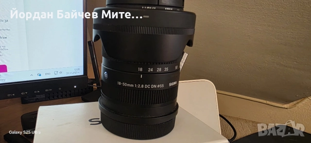 обектив Sigma 18-50mm f/2.8 DC DN Contemporary - Leica L (APS-C), снимка 3 - Фотоапарати - 52943245