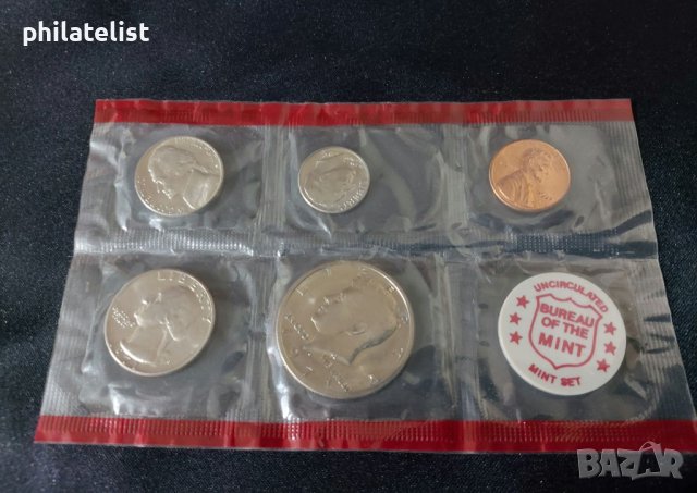 Комплектен сет - САЩ 1971 от 6 монети, снимка 2 - Нумизматика и бонистика - 42514031