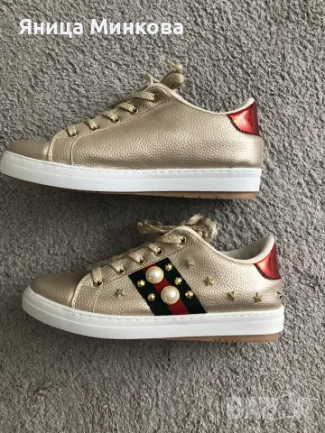 Дамски кецове Gucci- реплика, снимка 12 - Кецове - 56099644