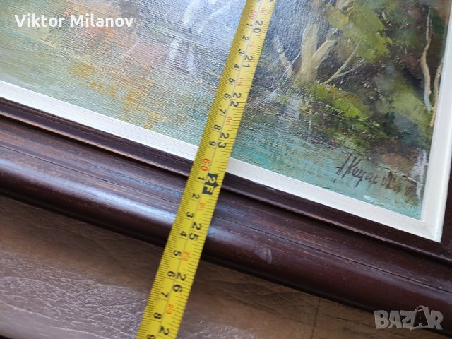 Маслена стара картина, снимка 9 - Картини - 41876589