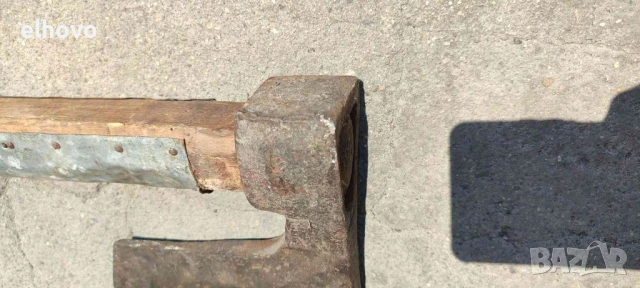 Българска брадва с дълга дръжка#1, снимка 4 - Антикварни и старинни предмети - 50935972