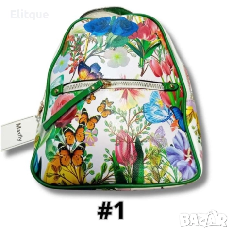 Интересна дамска чанта тип раница, снимка 6 - Раници - 52854001