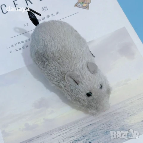 5991 Изкуствена мишка с колелца, 10 см, снимка 3 - Фигурки - 50884515