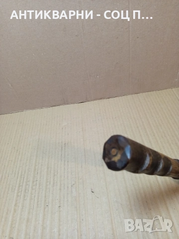 Соц Стар Масивен Ръчно Кован Косер. НОМЕР 770., снимка 14 - Антикварни и старинни предмети - 53585579