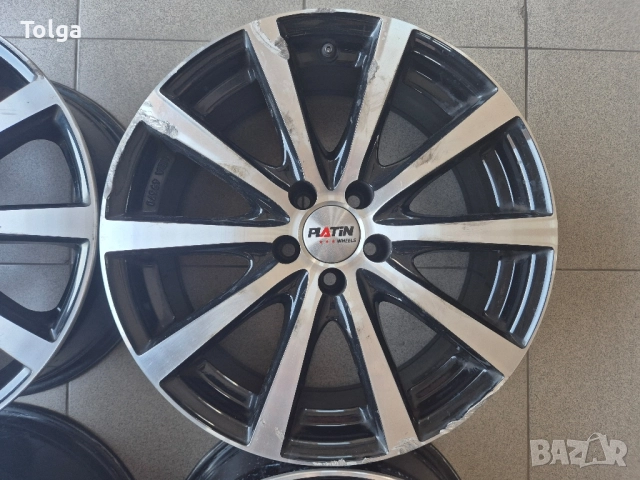 Алуминиеви джанти Platin 17 5x100, снимка 4 - Гуми и джанти - 51583325