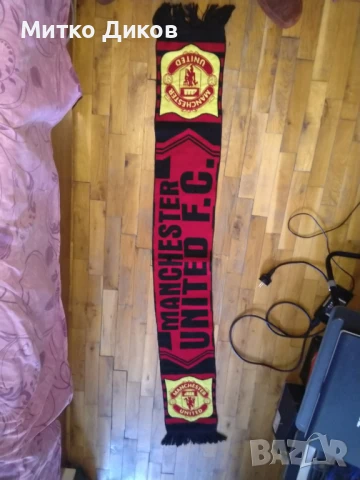 Манчестър Юнайтед футболен шал №9, снимка 2 - Футбол - 51095888