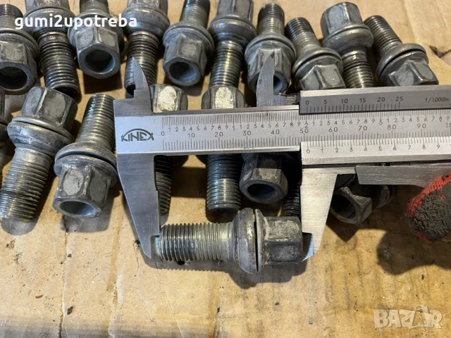 Продавам Оригинални Болтове за Джанти Volkswagen ID.3 М14х1,5х17, снимка 3 - Аксесоари и консумативи - 50596751