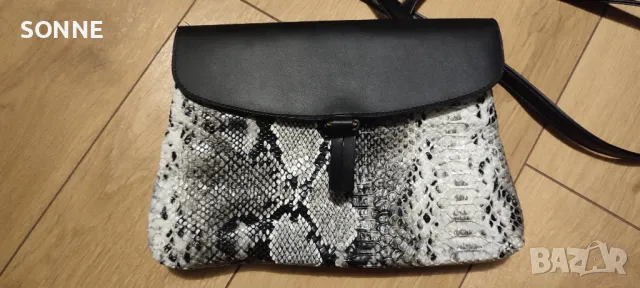 Catwalk - Змийска кожа дамска чанта