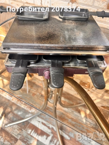 грил  с каммена плоча Philips Magma HD, снимка 3 - Скари - 51840375