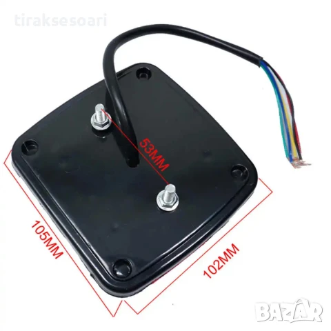 Комплект Диодни Стопове 24V за камиони и селскостопанска техника, снимка 2 - Аксесоари и консумативи - 50464491