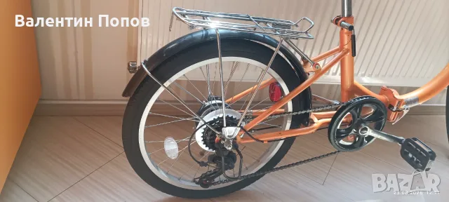 Японски сгъваем велосипед- 20", снимка 4 - Велосипеди - 55779356
