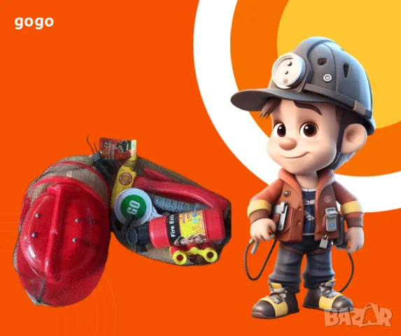 Детски комплект за пожарникар, снимка 1