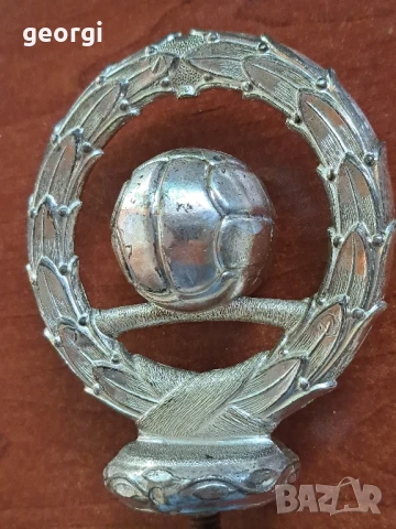  футболна купа с мраморен пиедестал 26/3, снимка 5 - Фен артикули - 50745897