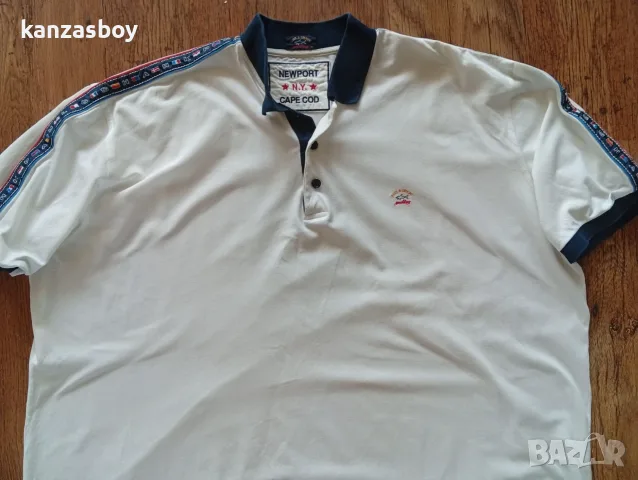 Paul & Shark Yachting - мъжка тениска р-р 5XL, снимка 3 - Тениски - 55889105