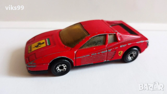 Ferrari Testarossa Matchbox 1986 Made in Thailand, снимка 2 - Колекции - 53368637
