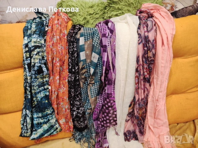 Лот тънки пролетни шалове
