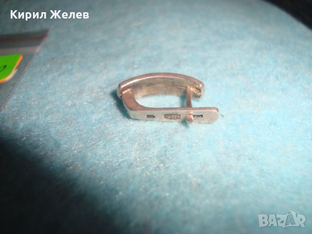 СРЕБЪРНА ОРНАМЕНТИРАНА АНГЛИЙСКА РЕТРО АРТ ОБЕЦА СРЕБРО 925 МАРКОВО БИЖУ 14754, снимка 6 - Обеци - 35817665