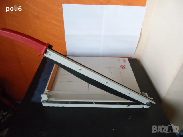 гилотина ,нож за хартия IDEAL 1033, снимка 5 - Други стоки за дома - 52364863