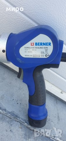 Акумолаторен пистолет за силикон на BERNER  10,8V, снимка 1