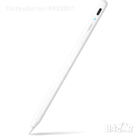 Цифрова писалка Metapen Pencil A8 за iPad (2018-2025), 2X бързо зареждане