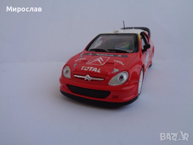 SOLIDO  1/43 CITROEN XSARA WRS РАЛИ КОЛИЧКА МОДЕЛ ИГРАЧКА, снимка 2 - Колекции - 44327694