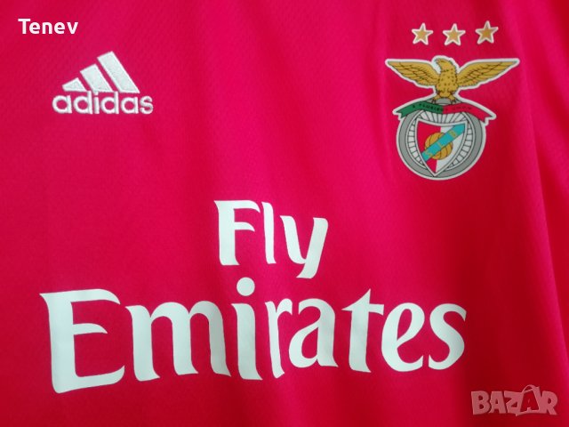 Бенфика Benfica Adidas Нова Оригинална Тениска Фланелка размер L, снимка 3 - Тениски - 41544792