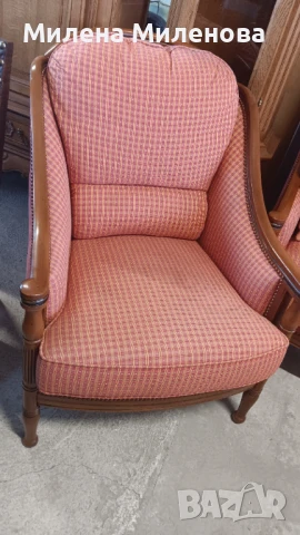 Холна гарнитура - диван двойка и две кресла , снимка 4 - Дивани и мека мебел - 50655089
