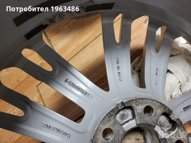 Audi 20" 5x112 оригинални джанти Ауди 20 цола, снимка 11 - Гуми и джанти - 49675697