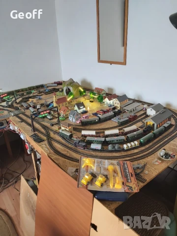 An entire Ho/00 model railway layout, снимка 8 - Колекции - 50615933